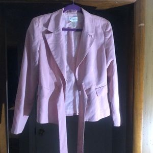 Light pink dress jacket. (Jacket only) size 14